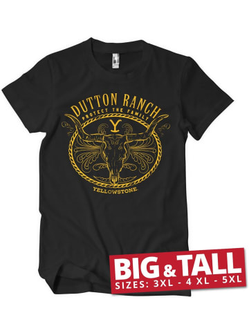 yellowstone T-Shirt in Schwarz