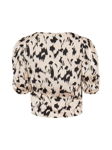 faina Damen Bluse in Beige Mehrfarbig