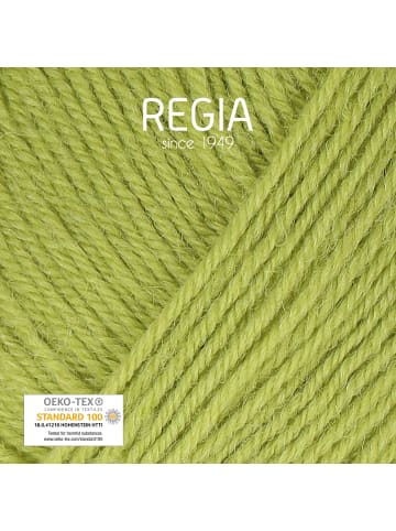 Regia Handstrickgarne 4-fädig Uni, 50g in Limette