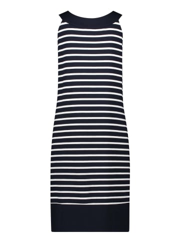 Betty Barclay Jerseykleid in marine ecru - 0001