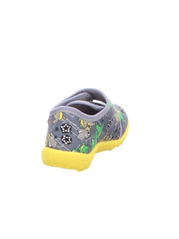 superfit Hausschuhe SPOTTY in grau/mehrfarbig
