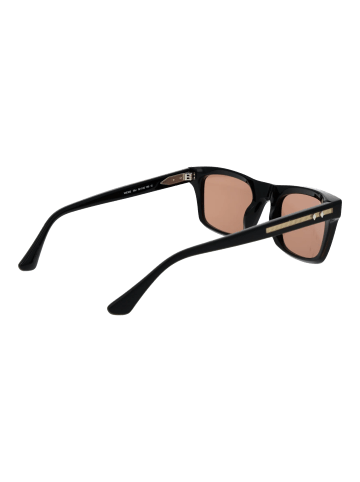 Web Männer Sonnenbrille Quadratisch Schwarz