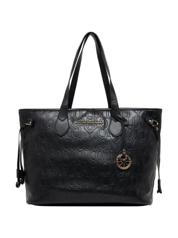 Carlo Colucci Shopper Dobloni in Schwarz