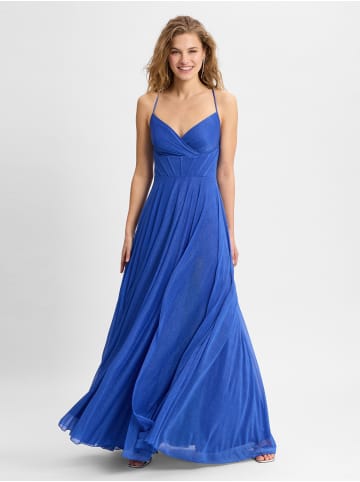 Marie Lund Kleid in blau - 0001