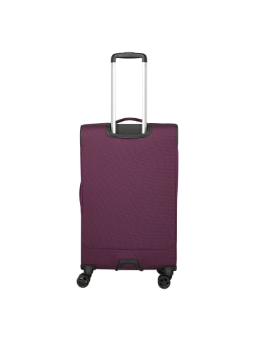 travelite Cubis 4 Rollen Trolley M 72 cm berry