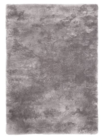 Hochflor Teppich Damian 500 in Silber