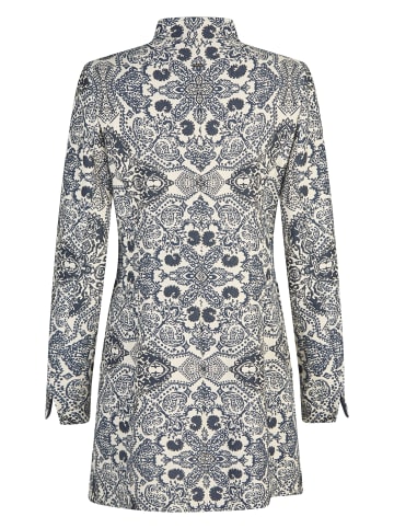 WHITE LABEL  Longjacke in blau gemustert