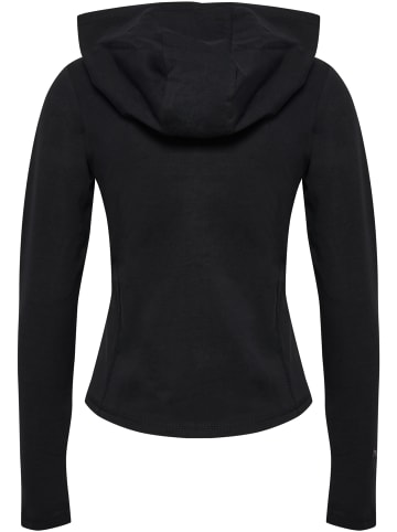 Hummel Reißverschluss Kapuzenpullover Hmlfoundation Multisport Damen in BLACK