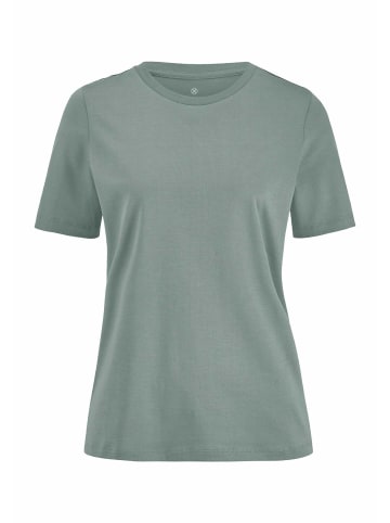 Hessnatur T-Shirt in mattgrün