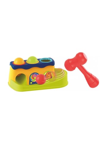 Toi-Toys Toi-Toys - LITTLE STARS Hammerbank mit 3 Rasselkugeln in bunt