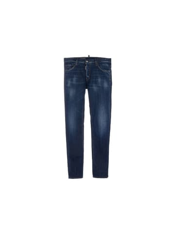 Dsquared² Blau Baumwolle Skinny Jeans