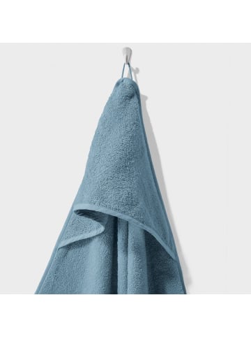 Erwin Müller Frottier Kapuzenbadetuch in rauchblau