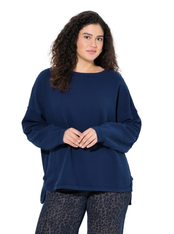 Ulla Popken Sweatshirt in tintenblau