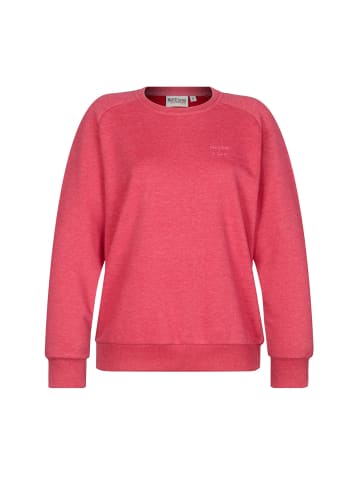 naketano Oversize-Sweatshirt Big Krokettenhorst 20 Purple Melange