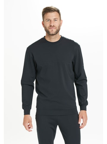 Virtus Sweatshirt Leislon M Crew Neck in 1001 Black