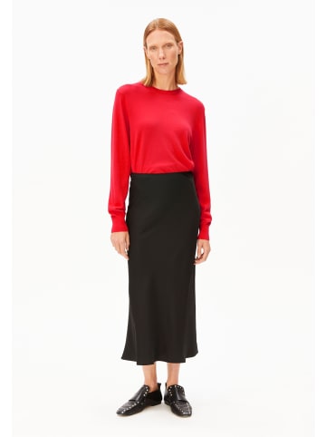 armedangels Satinrock Lenovaa in schwarz