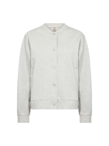 soyaconcept Sweatjacke SC-Nanni in hellgrau - 0001
