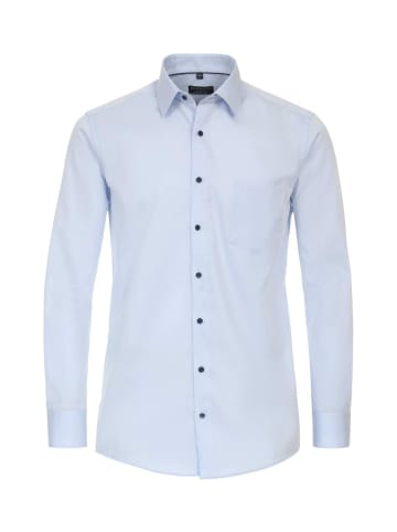 Redmond Langarm FreizeitHemd für Herren in blau