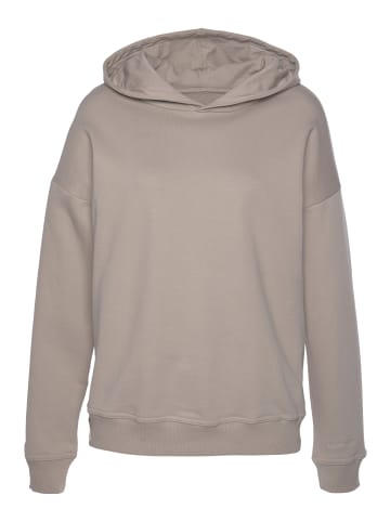 LASCANA Hoodie in hellbraun