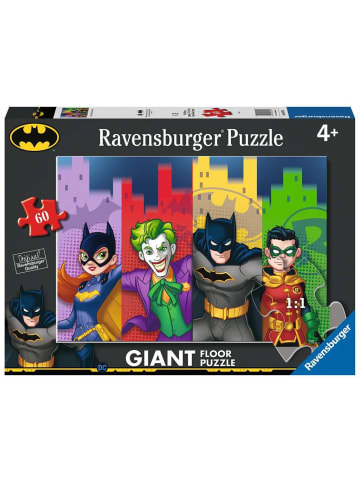 Ravensburger Ravensburger Puzzle 60 Teile Batgirl, Joker, Batman, Robin in bunt
