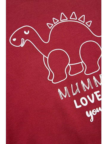 Coccodrillo Langarmshirt in dunkelrot