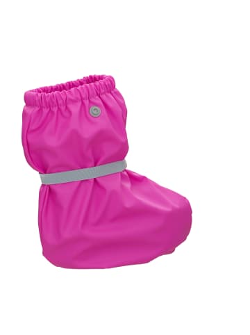 Playshoes Regenfüßlinge mit Fleece-Futter in Neonpink