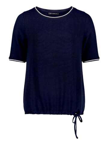 Betty Barclay Casual-Shirt mit Tunnelzug in dunkelblau
