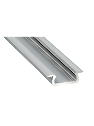 LED Line LED Aluminium Eckprofil PD-C 1 Meter Aluprofil Leiste Silber in Silber