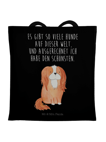 Mr. & Mrs. Panda Tragetasche Hund Cavalier King Charles Spaniel ... in Schwarz