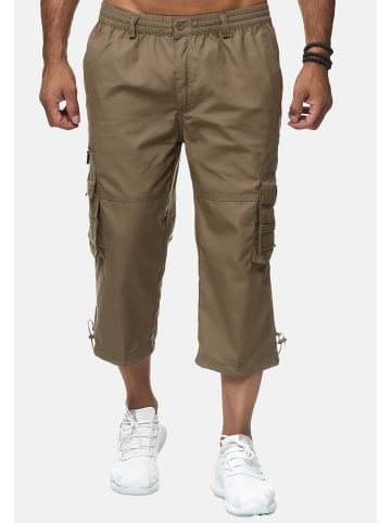 LMC Cargo Shorts Hose 3/4 Schlupfhose Trekking Pants in Braun