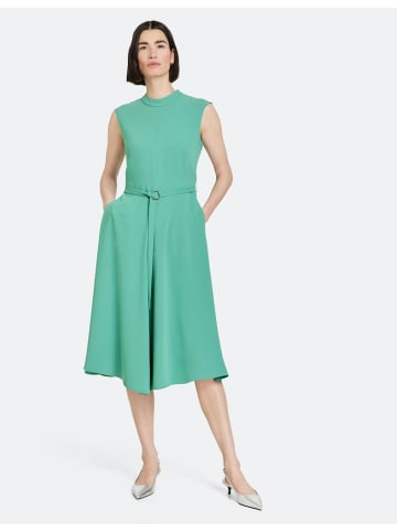 Gerry Weber Fließendes Kleid mit Bindebändern in Grün