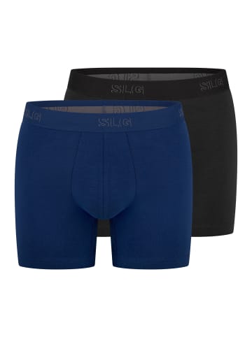 Sloggi Long Short / Pant SLG Base in Marine / charcoal