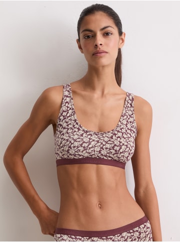 Marc O'Polo Bustier Essentials in cherry lacquer print