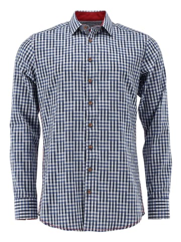 OS-Trachten Trachtenhemd Merogu in kornblau