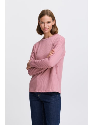 b.young Longsleeve BYPESINA LS TSHIRT - 20815997 modischer Rundhals-Longsleeve in Rosa
