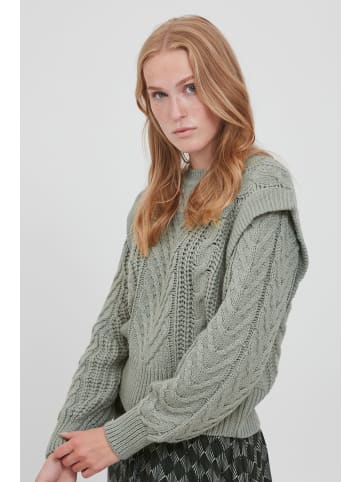 b.young Strickpullover BYOTINKA CABLE JUMPER - 20810219 in grün