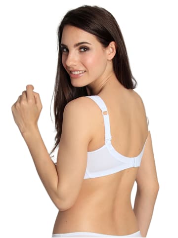 Sassa 2er Sparpack Sport-BH ohne Bügel in Weiss Weiss