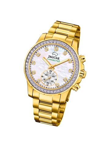 Jaguar Multifunktion-Armbanduhr Jaguar Connected gold mittel (ca. 36,5mm)