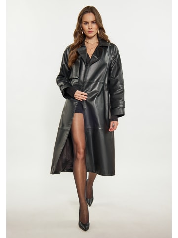 faina Damen Mantel in Schwarz