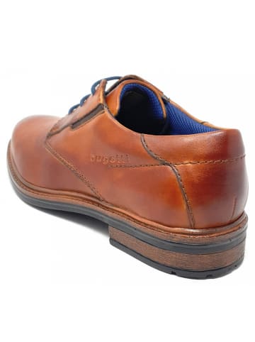 bugatti shoes eleganter Schnürer Ruggiero Comfort SMU in Braun