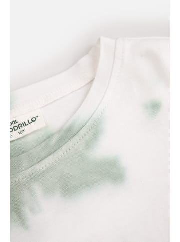 Coccodrillo Baumwoll-langarmshirt in weiß