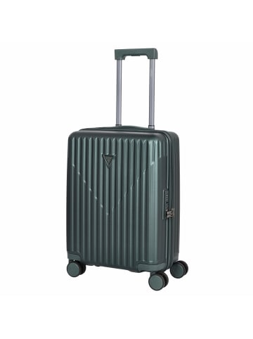 Guess Olbia - 4-Rollen Kabinentrolley S 55 cm (black) in grün