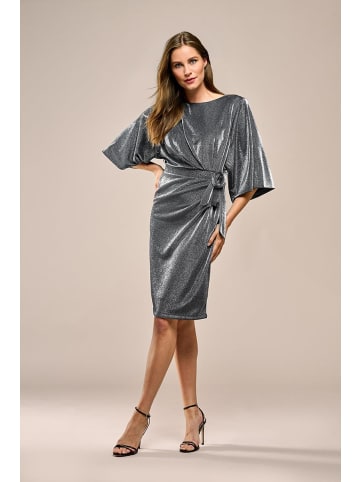 Mart Visser Mailand Metallic-Kleid Silber