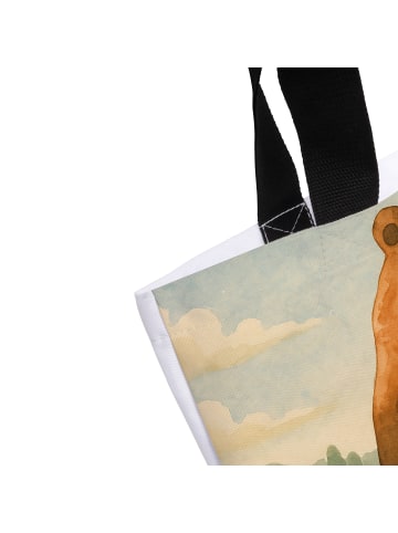 Mr. & Mrs. Panda Tasche Bär Vermissen Design ohne Spruch in Weiß