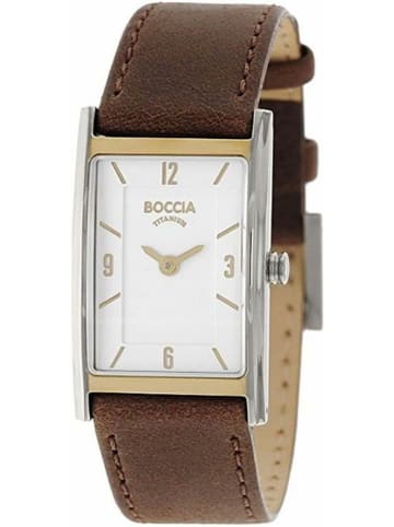 Boccia Uhr für Damen in braun
