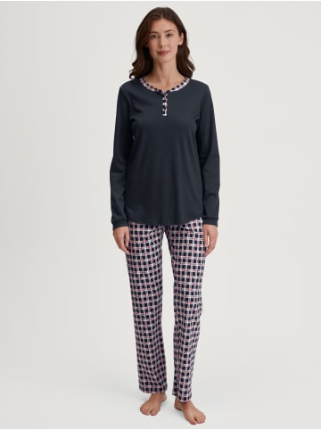 Calida Pyjama in dark sapphire