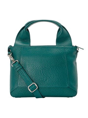 VLD VOi Leather Design Hirsch Floris Handtasche Leder 26 cm in smaragd