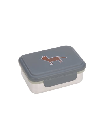 Lässig Edelstahl Lunchbox 17,3 x 13,3 x 6,9 cm in Safari Tiger