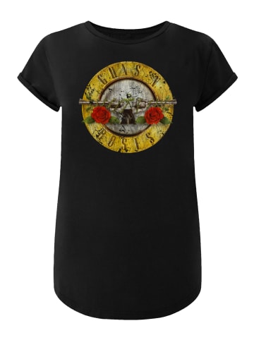 F4NT4STIC T-Shirt Guns 'n' Roses Vintage Classic Logo in schwarz