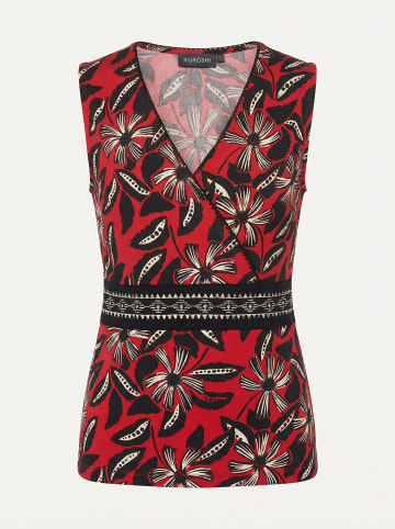 KOROSHI Damen mit bedruckten Tanktops in rot